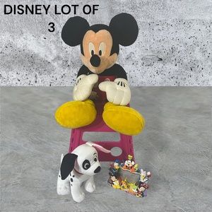 Micky Mouse 24 Inch plushy, 3D Disney Character 4X6 Frame, Dalmatian Plushy.